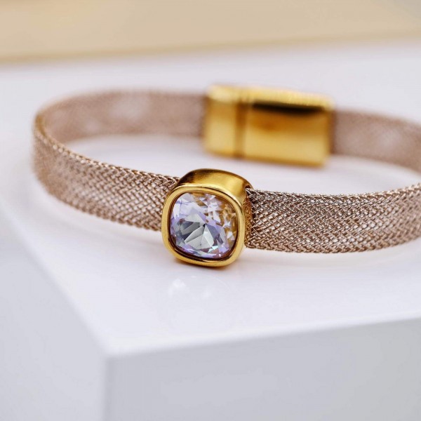 Women's bracelet with Swarovski crystal