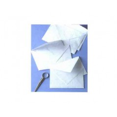 Envelope White Square Sticker 13.3x18.3 90gr