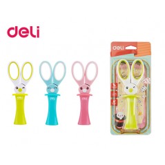 Children's scissors Soft Grip Deli Rabbit 13.7mm