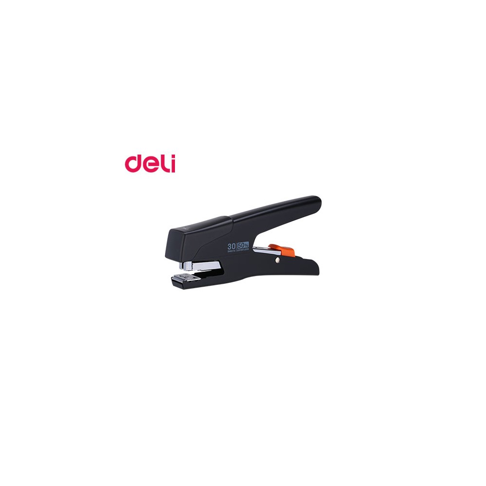 Hand stapler No12 24/6 & 26/6 Effortless Deli Black