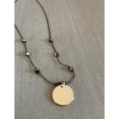 Golden Plate Necklace