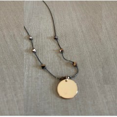 Golden Plate Necklace