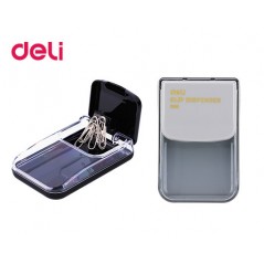 Deli plastic magnetic clip case