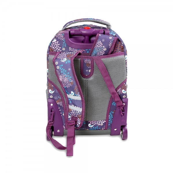 Trolley School Bag J World Sunrise Baby Birdy, Purple
