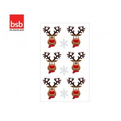 Creative Reindeer Christmas Stickers