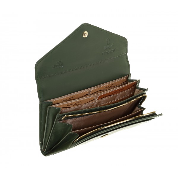 Women's wallet 6011 Olive Green