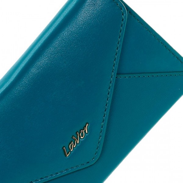 Women's wallet 6021 Petrol Blue