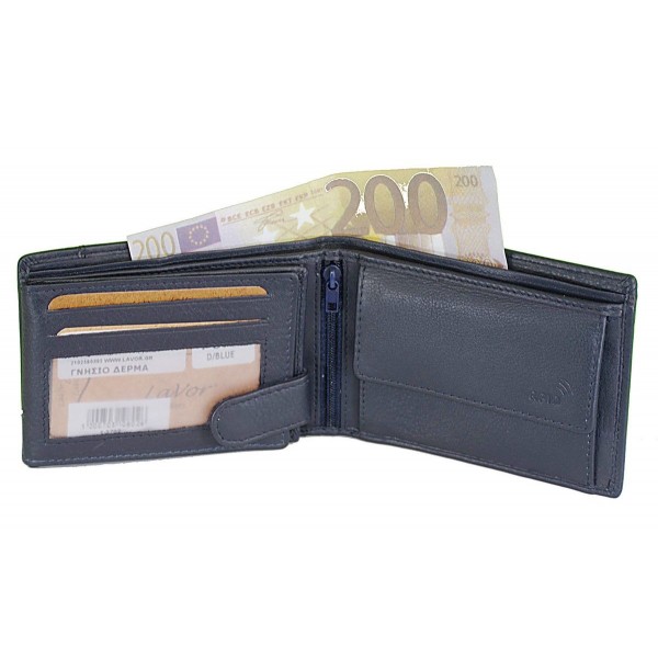 Men's Wallet 3702 Blue