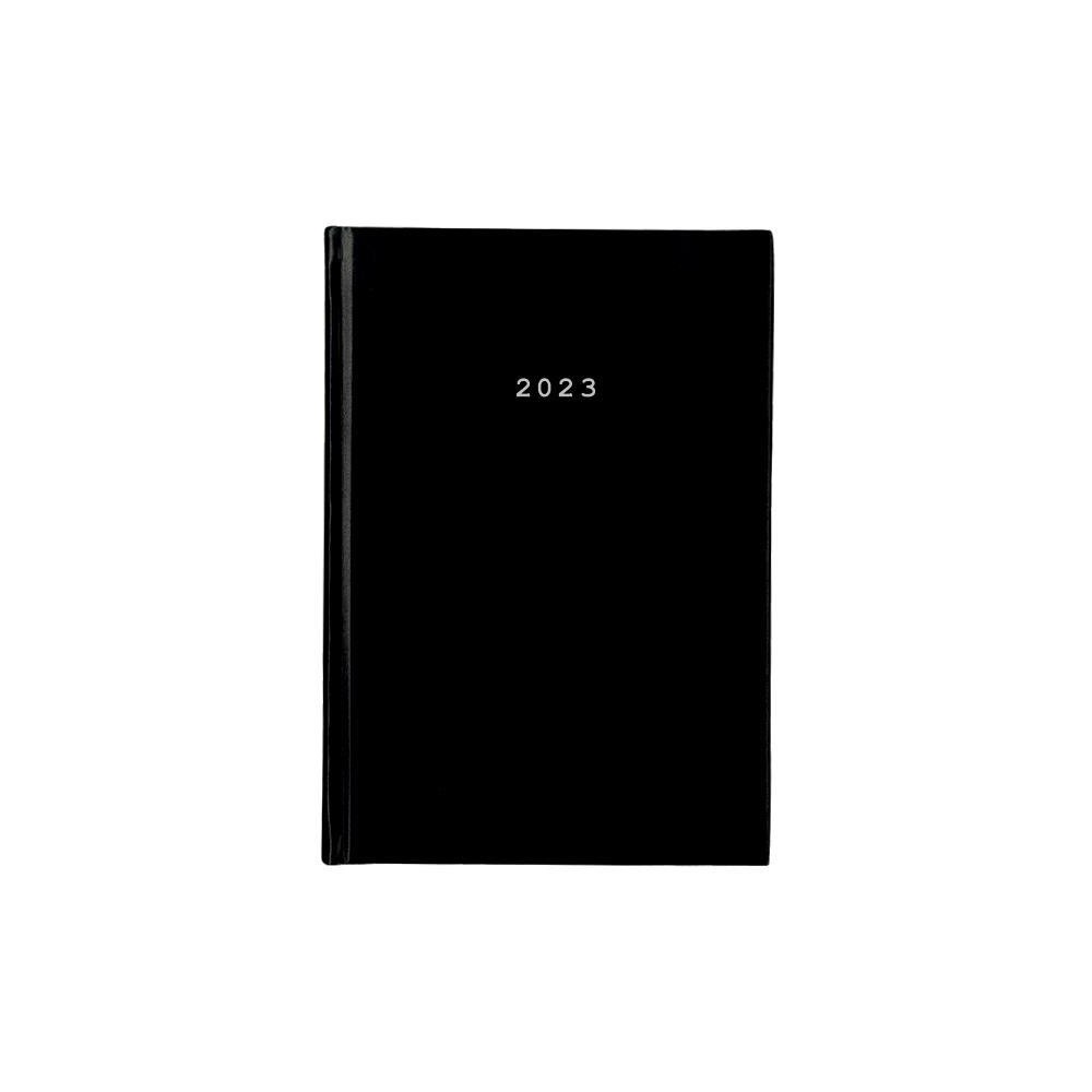 Daily Calendar 2023 12x17cm. basic bound black 02168-09