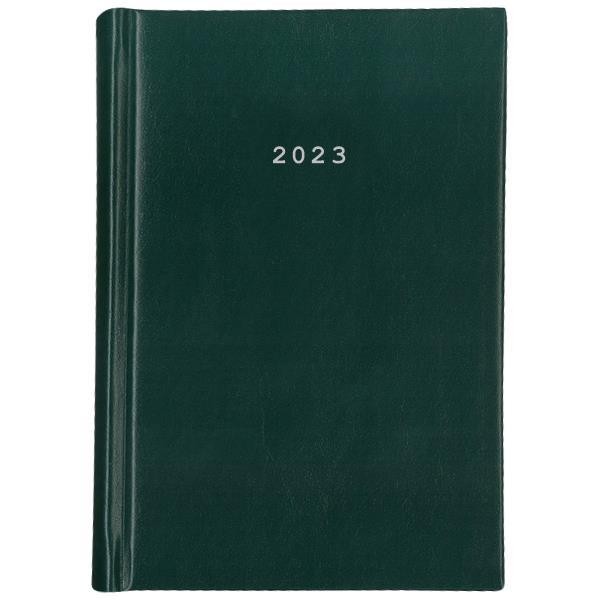 Daily Calendar 2023 14x21cm. basic bound green 02138-05