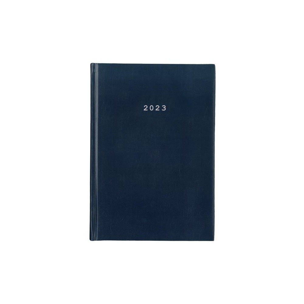 Daily Calendar 2023 21x29cm. basic bound blue 02049-03