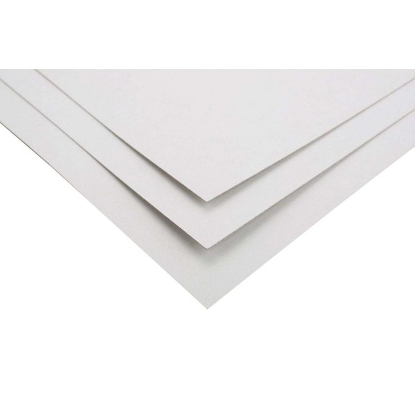 Χαρτόνι κουσέ λευκό-γκρι 50x70εκ. 220γρ. (974143)