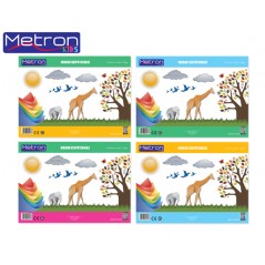 Metron craft blocks 25x35cm 10 sheets 220g. (924.00001)