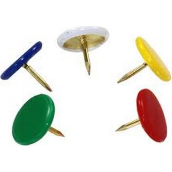 Victory Colored Pins 100 pcs. In Plastic Box (399.2.3282-10)