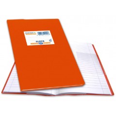 Skag Notebook "Super Eksigisi" 50 sheets 17x25 striped Orange