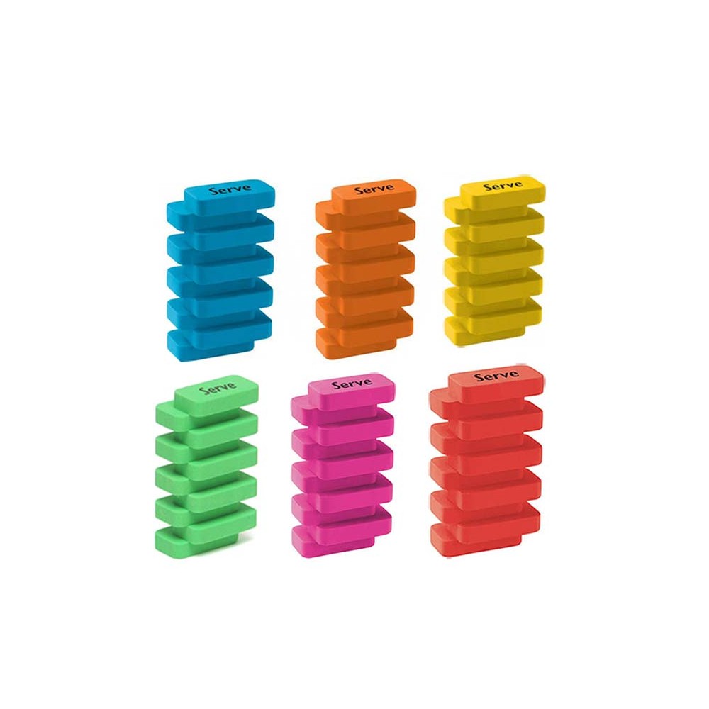 Steps Neon Serve eraser