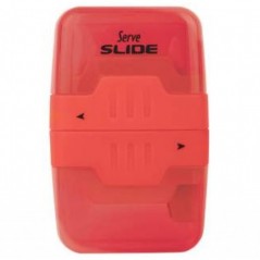 Eraser & Single Sharpener Slide Serve