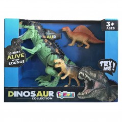 Dinosaurs with sound and light