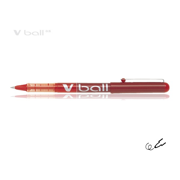 Pilot Pen V-Ball 0.5mm red
