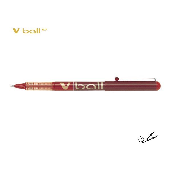 Pilot Pen V-Ball 0.7mm red