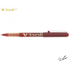 Pilot Στιλό V-Ball 0.7mm Κόκκινο