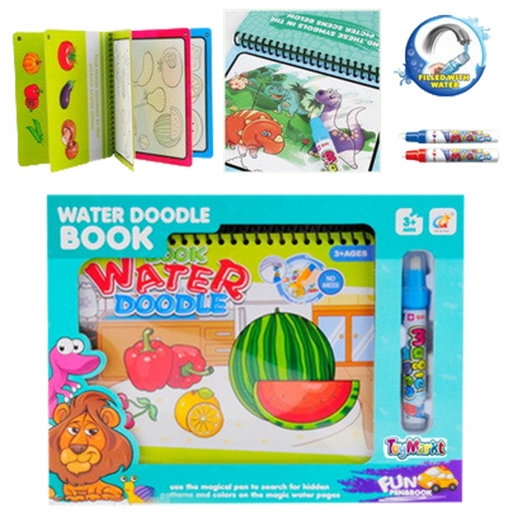 Magic Water Painting Book