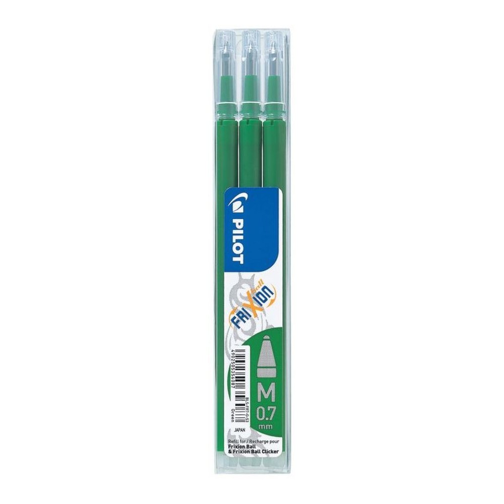 Pilot Ανταλλακτικό Frixion Ball 0.7mm Πράσινο 3τ.