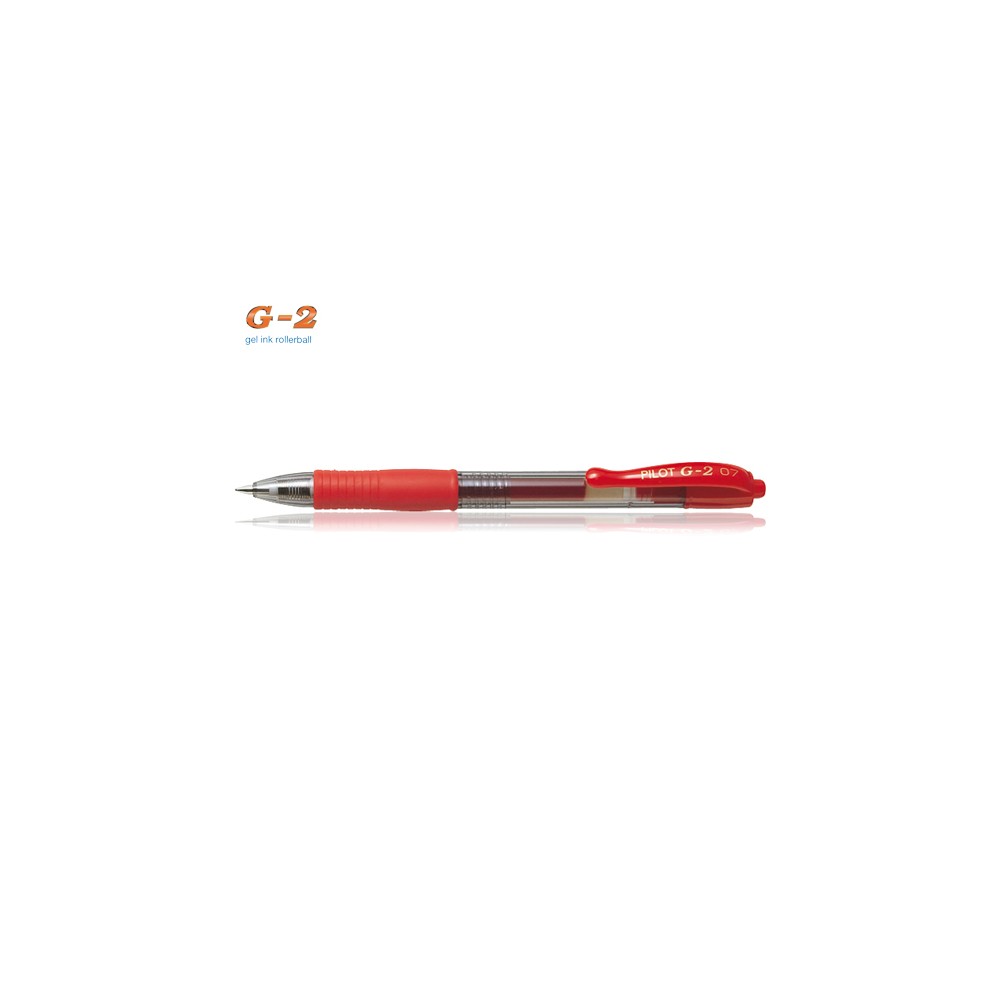 Pilot Pen G -2 0.7mm Red