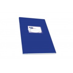 Notebook of paper 50 sheets blue 17Χ25 Skag