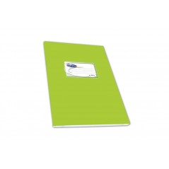 Notebook of paper 50 sheets Light Green 17Χ25 Skag
