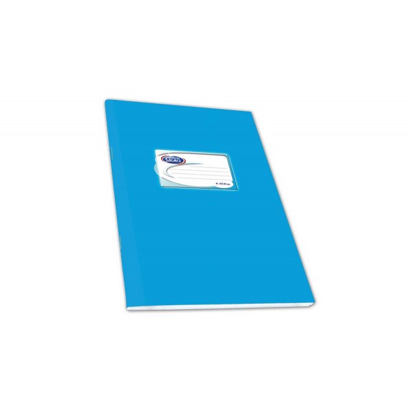 Notebook of paper 50 sheets Light Blue 17Χ25 Skag