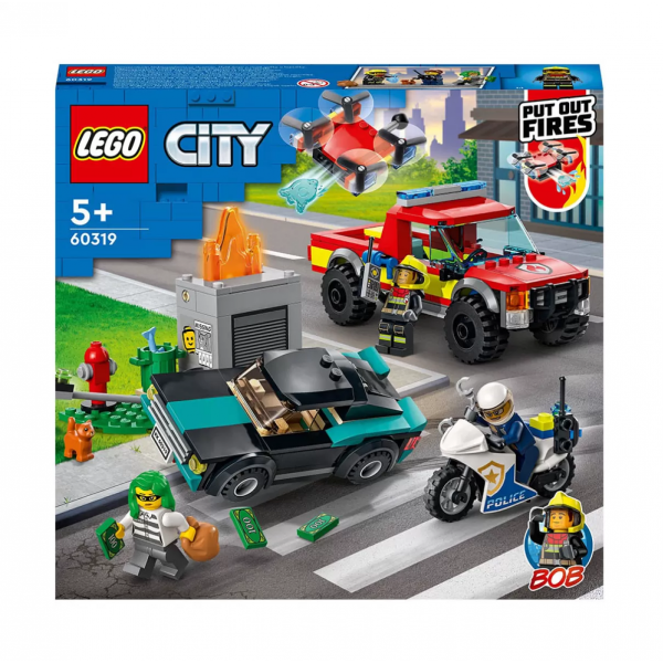 LEGO® Fire Rescue and Police Chase 60319