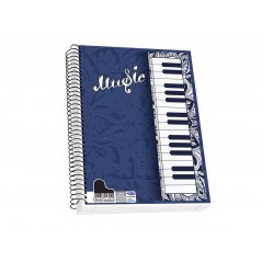 Spiral Music Notebook A4 40 Sheets