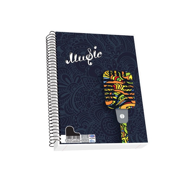 Spiral Music Notebook A4 40 Sheets
