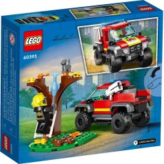 LEGO® 4×4 Fire Truck Rescue 60393