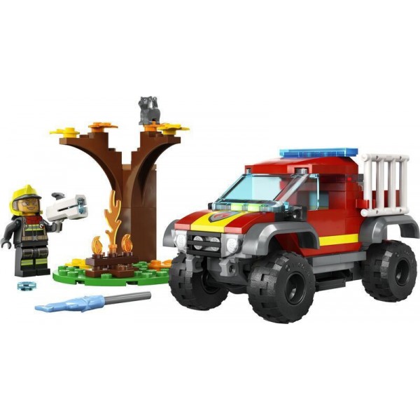 LEGO® 4×4 Fire Truck Rescue 60393