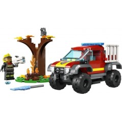 LEGO® 4×4 Fire Truck Rescue 60393