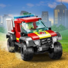 LEGO® 4×4 Fire Truck Rescue 60393