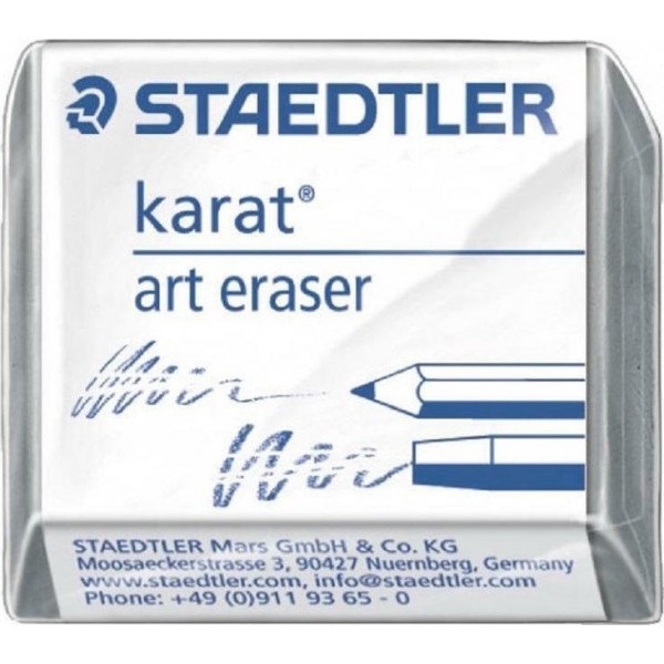 Γόμα Staedtler για Μολύβι Κάρβουνου Karat Γκρι