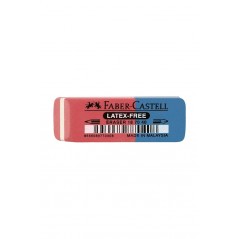 Faber-Castell red/blue eraser