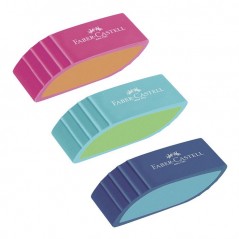 Faber-Castell Leaf Shaped two-tone eraser