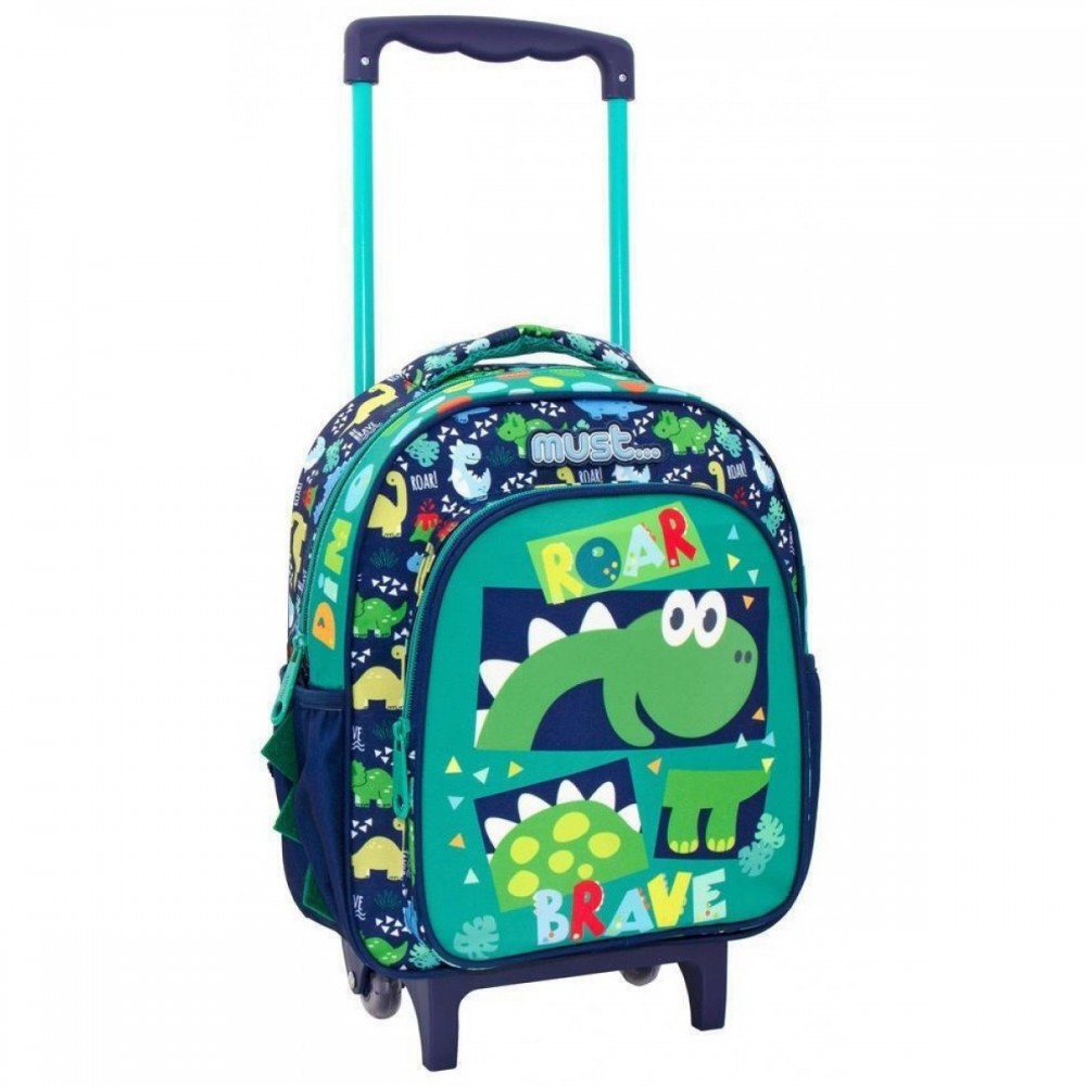 Dino Roar Must Toddler Trolley Bag