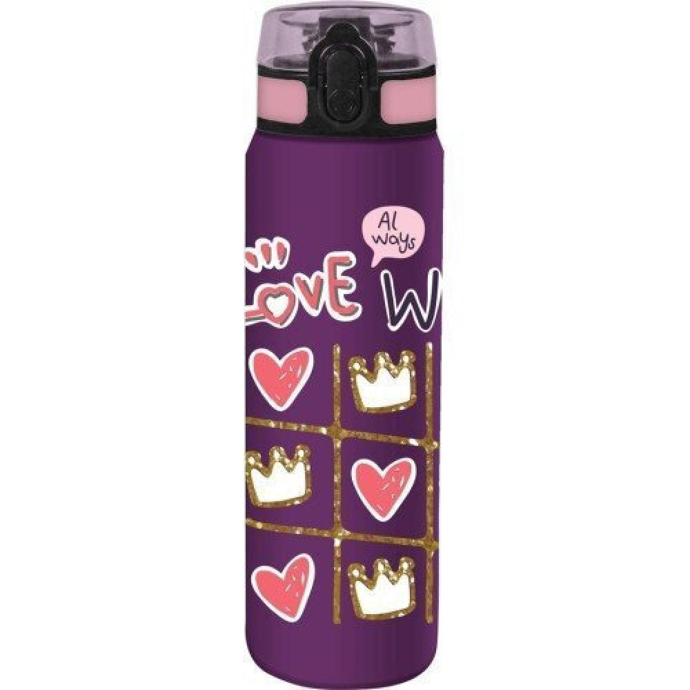 Water Canteen Stainless Steel 600ml Must Love Wins