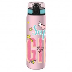 Water Canteen Stainless Steel 600ml Must Super Girl