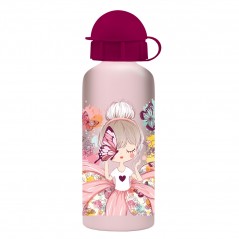 Food container - Aluminum bottle Set Girl with Butterfly Must