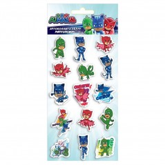 Pj Masks Puffy Stickers