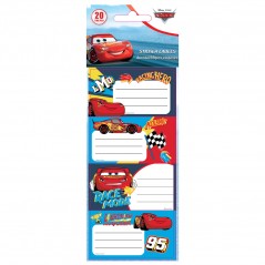 Cars name stickers 20 pcs. (563182)