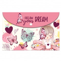 Envelope Button P.P. Must Follow Your Dream