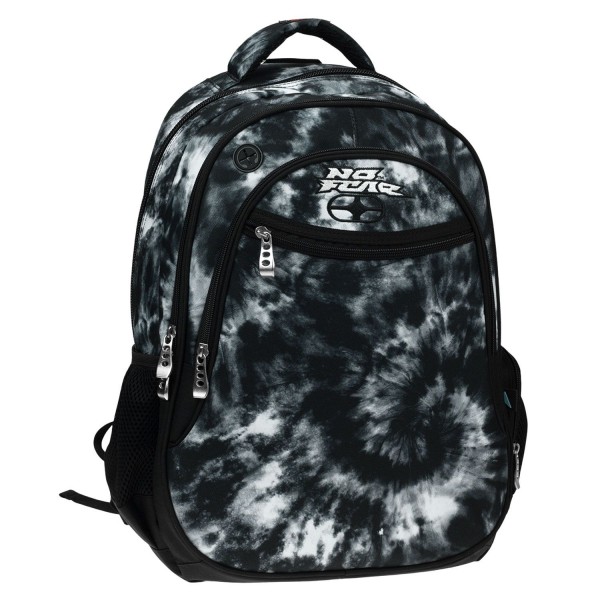 Backpack No Fear Back me Up Tie Dye Black and White