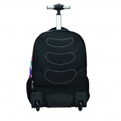 No Fear Back me Up Tie Dye Color Trolley Bag